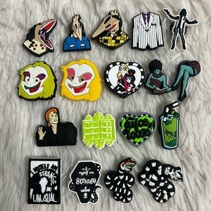 Beetlejuice Croc Charms